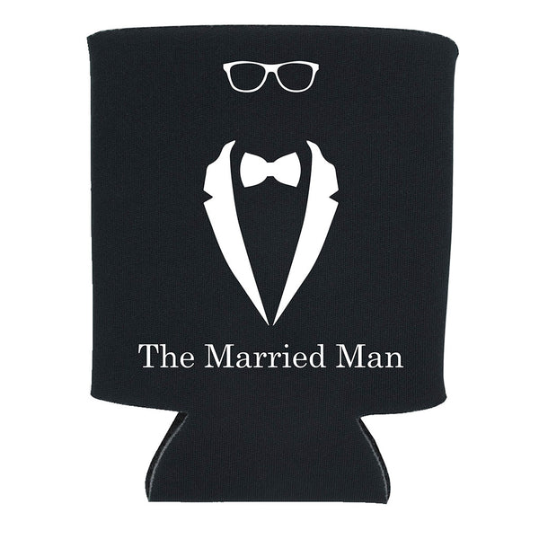 "Groomsman"/"Best Man"/"Married Man" Koozies