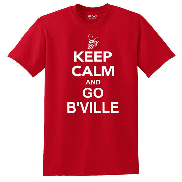 "Keep Calm and Go B'Ville" T-shirts