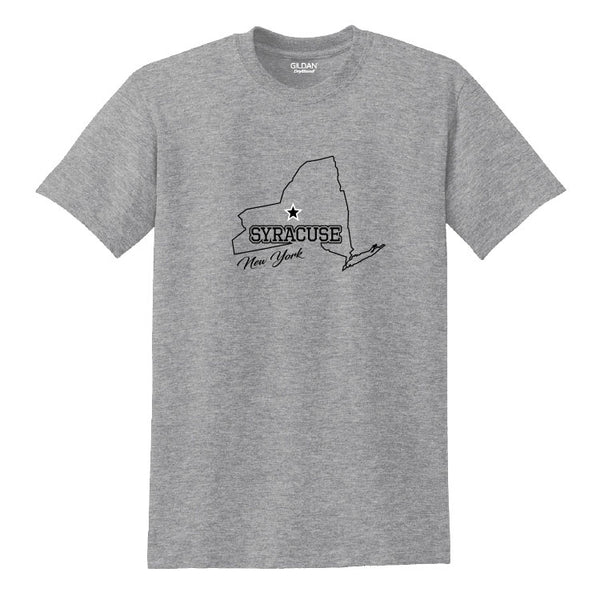 Syracuse Map Apparel