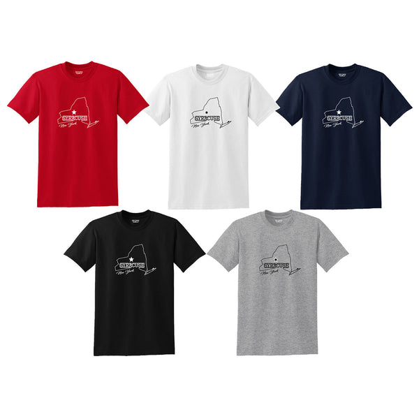 Syracuse Map Apparel