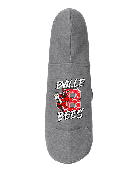 B'ville Bees Dog Hoodie