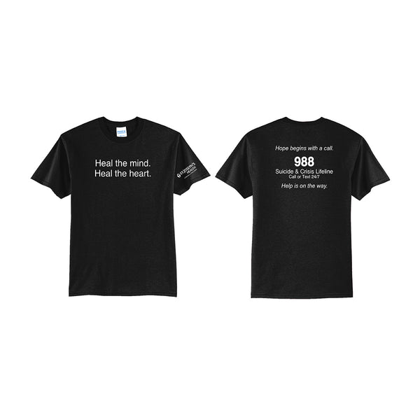 St. Joseph's "Heal the Mind. Heal the Heart." T-shirt