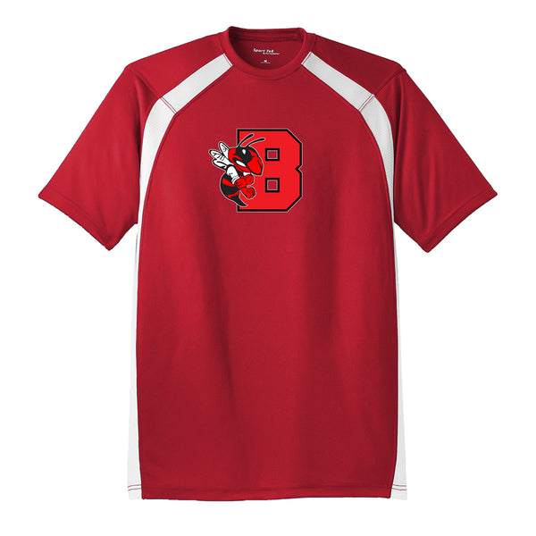 B'ville Pop Warner FOOTBALL Colorblock Shirt