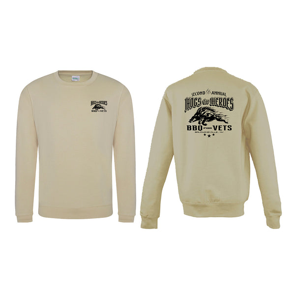 Hogs For Heroes Crewneck