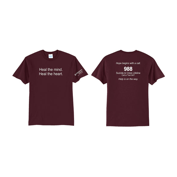 St. Joseph's "Heal the Mind. Heal the Heart." T-shirt