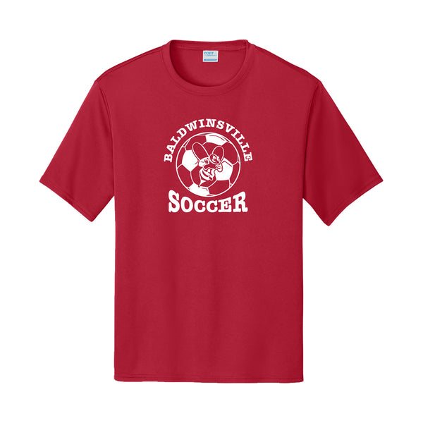 Red Dri-Fit Jersey W/ Old Queen Bees Logo