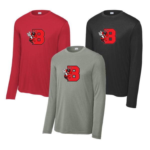B'ville Pop Warner FOOTBALL Dri-Fit Long Sleeve Shirts