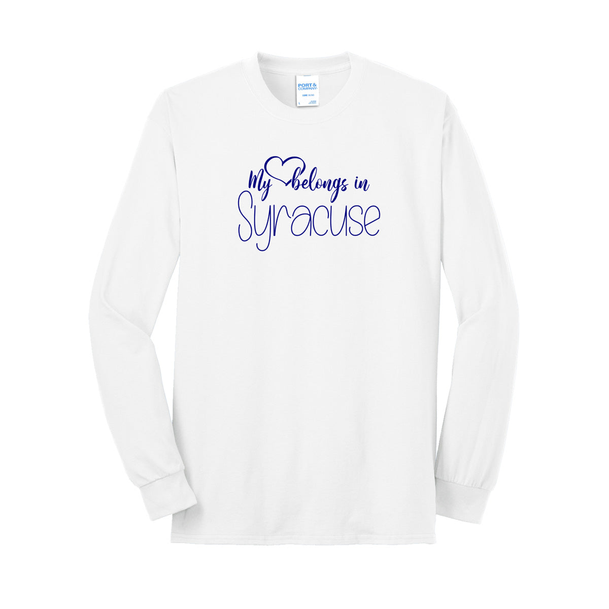 "My Heart Belongs in Syracuse" Apparel