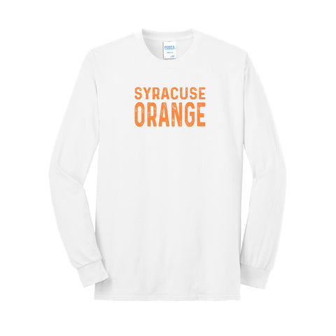 "Syracuse Orange" Block Lettering Apparel