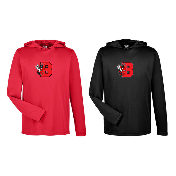 B'ville Pop Warner FOOTBALL Dri-Fit Hooded Shirts