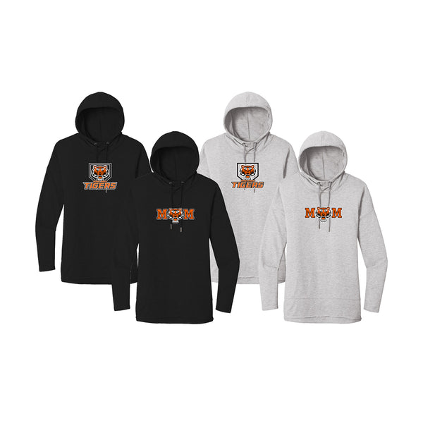 CNY Rawlings Tigers WOMEN'S Featherweight French Terry Hoodie (Mom)
