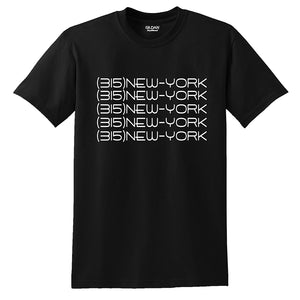 "(315) NEW-YORK" T-shirts