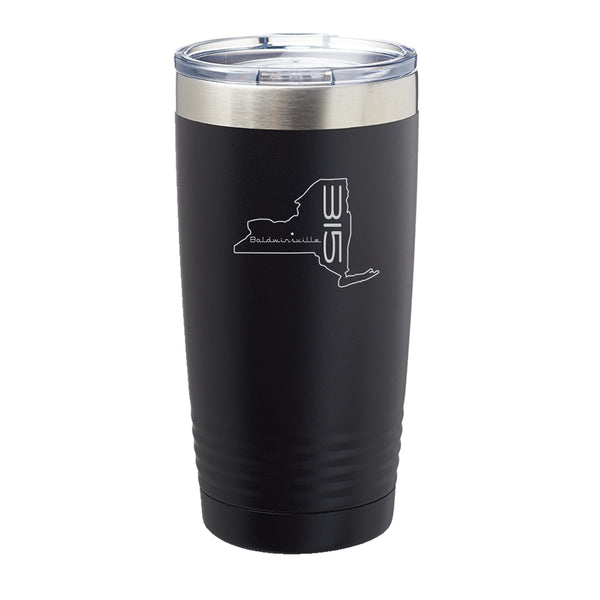 "315 Baldwinsville" Map of NY Ver. 2 20oz. Insulated Tumbler