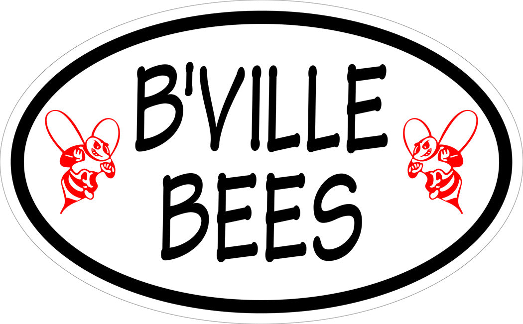 "B'VILLE BEES" Euro Decal
