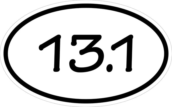"13.1" Decal