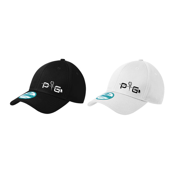PiG NE200 Adjustable Structured Hat w/ Embroidered Logo