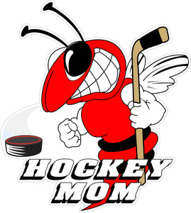 "Hockey Mom" Decal