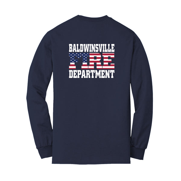 B'ville Fire Dept. 50/50 Blend Long Sleeve Shirt