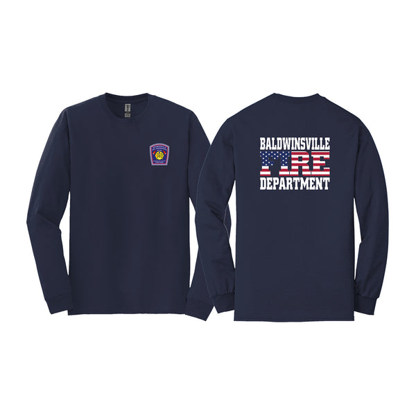 B'ville Fire Dept. 50/50 Blend Long Sleeve Shirt