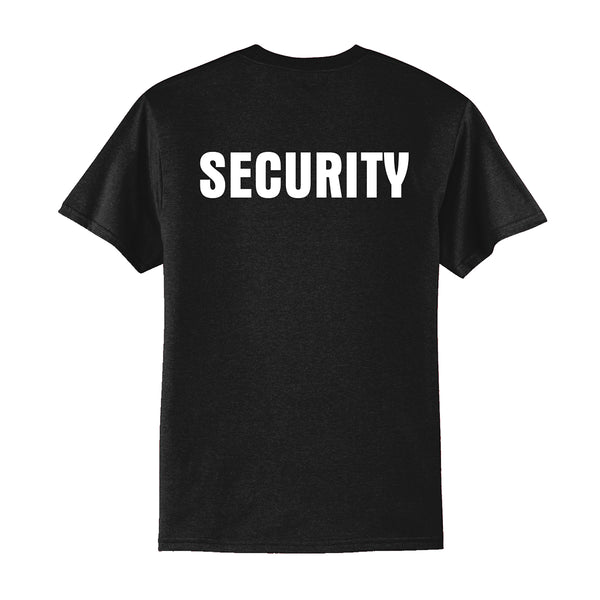 SECURITY 50/50 Blend Black T-shirt