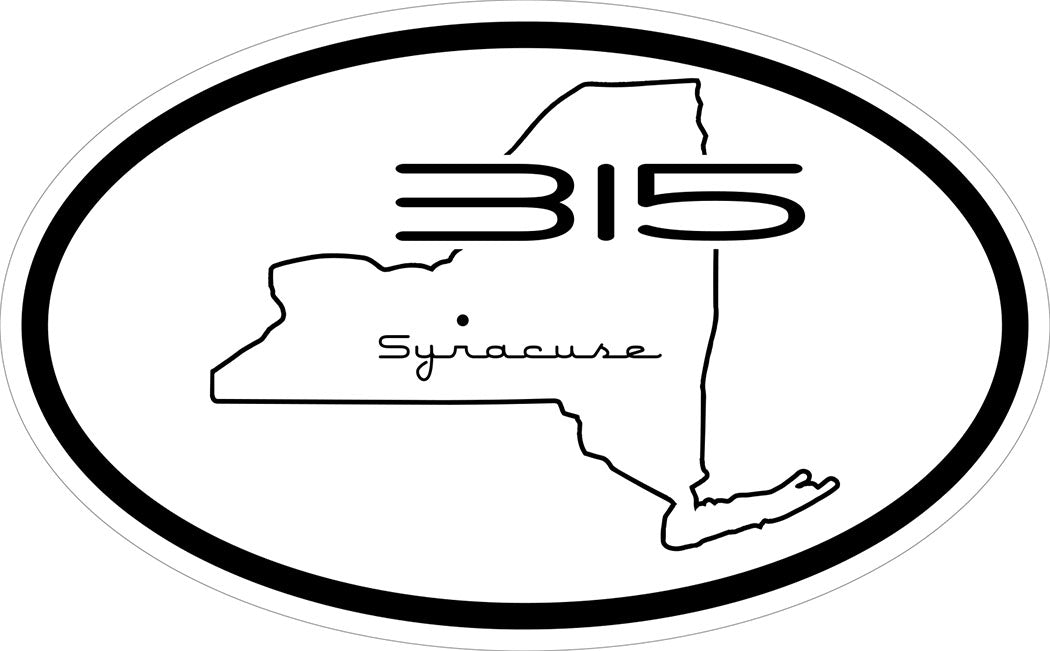 "Syracuse 315" v.3 Decal