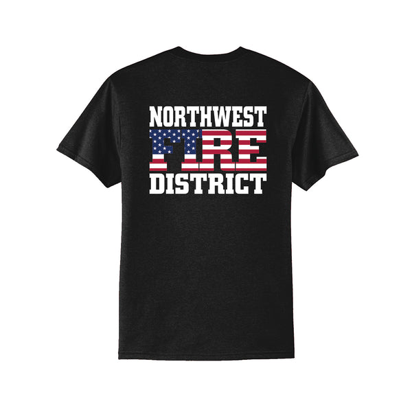 Northwest Fire District 50/50 Poly/Cotton Blend T-shirt