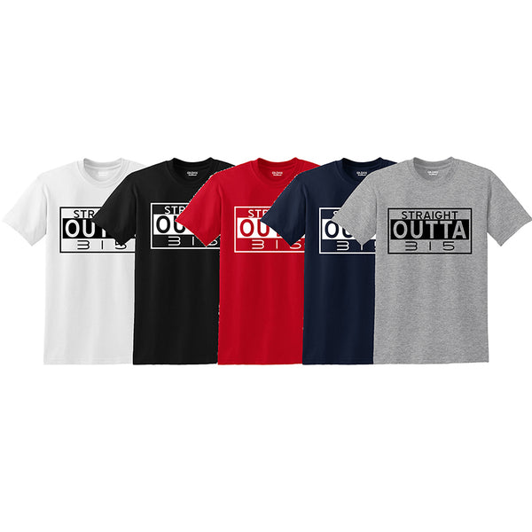 "Straight Outta 315" T-shirts