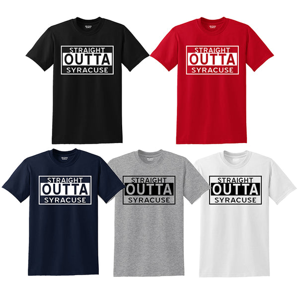 "Straight Outta Syracuse" T-shirts