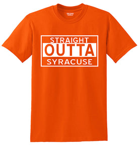 "Straight Outta Syracuse" T-shirts