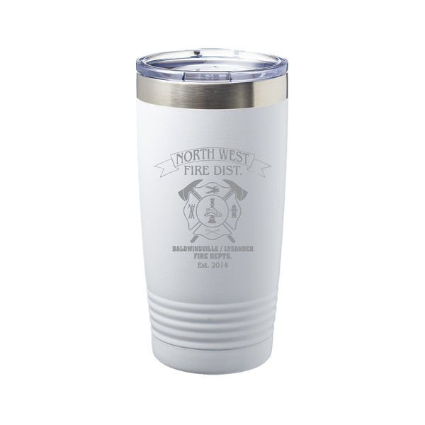 20oz (Northwest Fire Dept.) Laser-Engraved, Insulated Tumbler